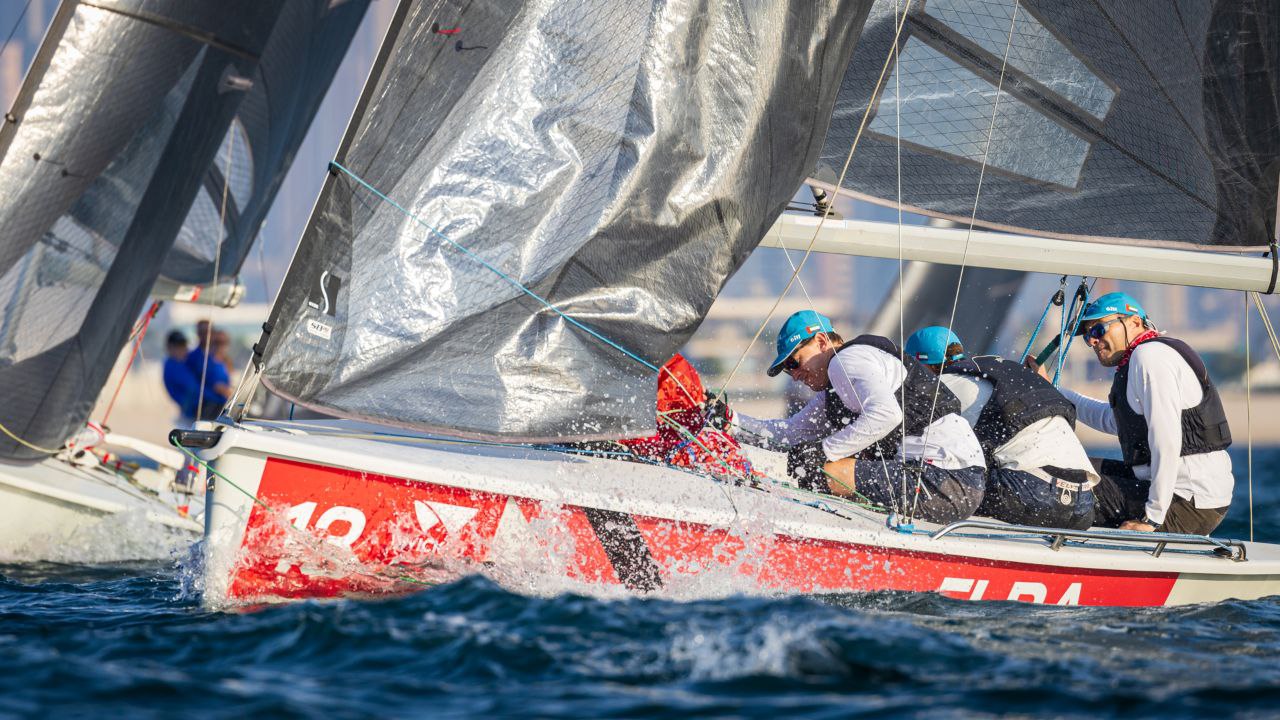 ELBA Racing action shot